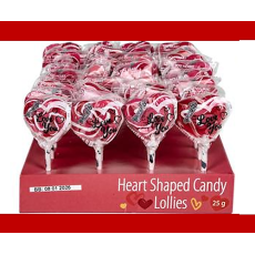 Candy Lolly - Heart Shaped
